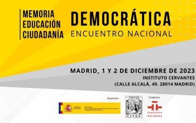 La Fundación Cives celebra el Encuentro Nacional de Memoria Democrática y Educación
