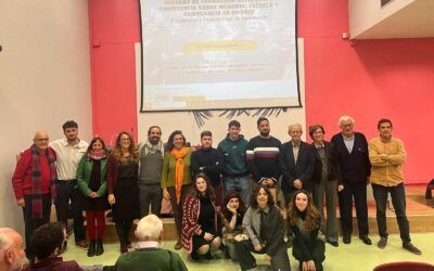 En un salón abarrotado alumnado y profesorado de toda España se ha reunido en Madrid para mostrar buenas prácticas escolares de Memoria Democrática