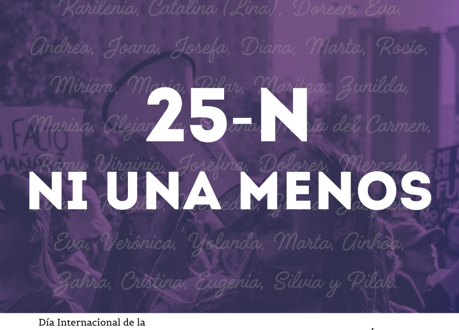 25-N: Ni una menos